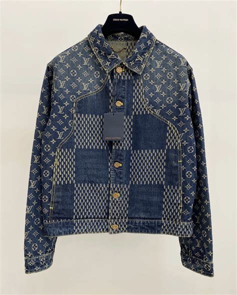 lv jeans jacket|louis vuitton blue jean jacket.